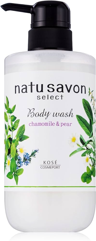 Sữa Tắm Tạo Bọt Mềm Mịn Softymo Natu Savon Kosé Hương Hoa Cúc Và Lê (Chai 500Ml)