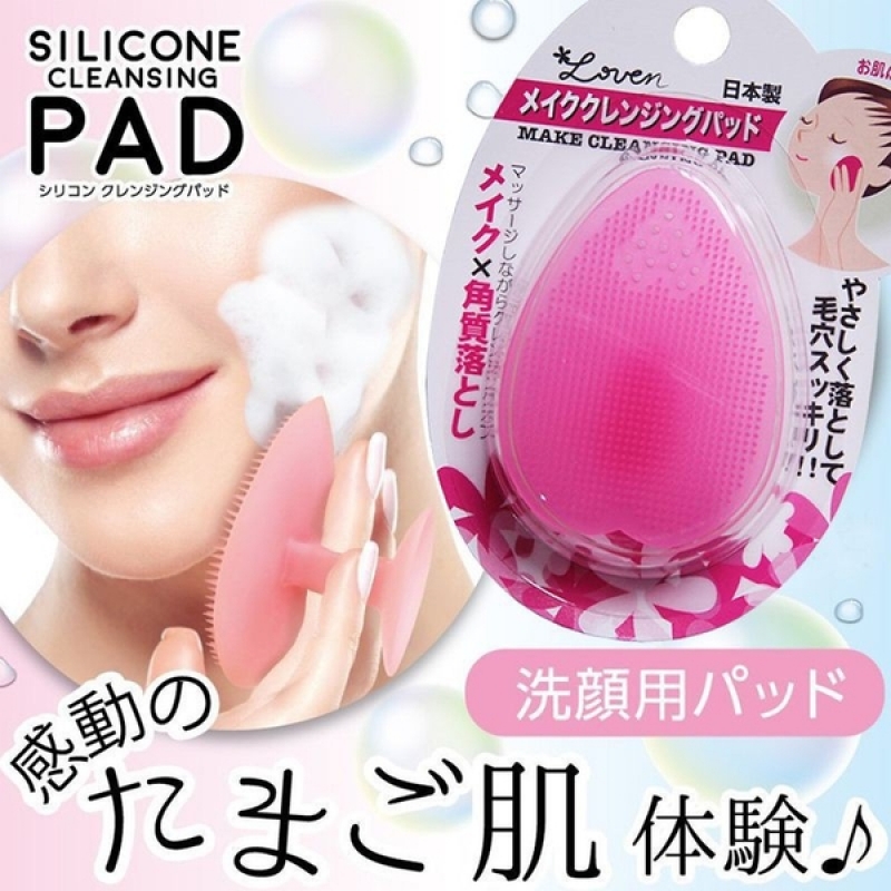 Miếng rửa mặt Silicon Loven Make Cleaning Nhật Bản