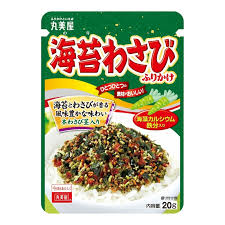 Gia vị rắc cơm rong biển vị washabi 20g