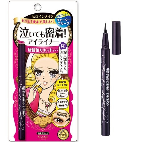 Bút Kẻ Mắt Nước Kissme Siêu Mượt Không Trôi 0.4ml (Màu 01)