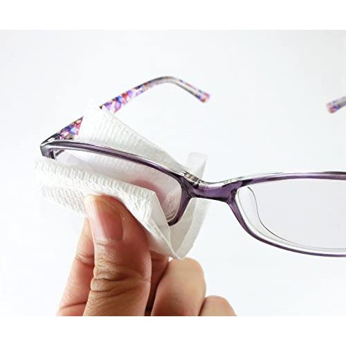 KHĂN LAU MẮT KÍNH CHỐNG MỜ SƯƠNG 20 CÁI