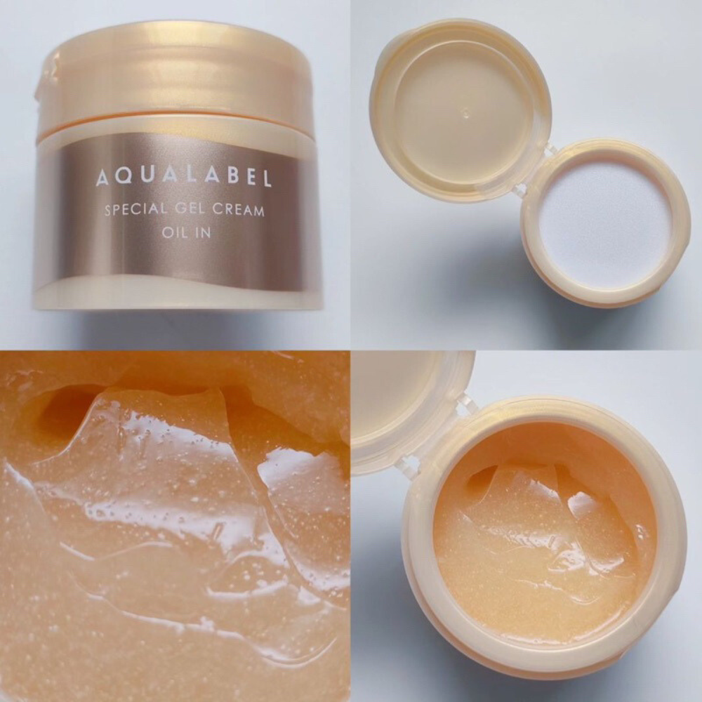 Kem dưỡng da Shiseido Aqualabel 5in1 Nhật Bản 90G (MÀU VÀNG)