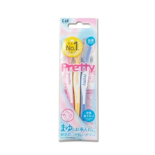 Set 3 dao cạo lông mày Pretty KAI