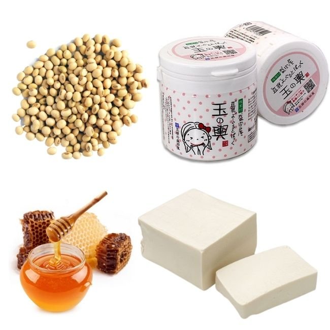Mặt nạ tàu hủ, đậu nành, sữa chua Nhật Bản Tofu Moriyata vỏ trắng cấp ẩm, sạch sâu 150g