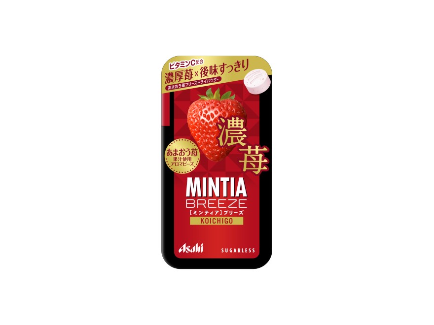 Kẹo MINTIA Breeze vị Dâu  ít đường 30v
