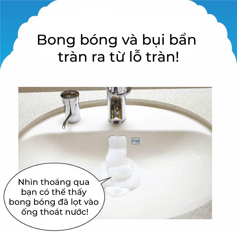 CHAI XỊT TẠO BỌT VỆ SINH ĐƯỜNG ỐNG NƯỚC SINH HOẠT EARTH RAKU HAPI 200ml