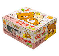 kẹo dẻo Rilakku Magmi Hương Táo Đỏ & Táo Xanh hình gấu 1 miếng