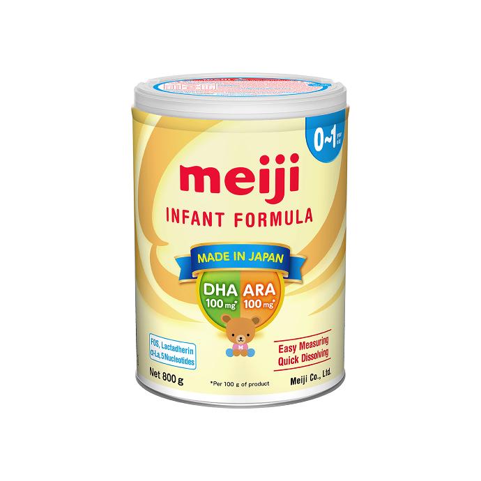 Sữa bột Meiji Lon từ 0-1 tuổi 800g