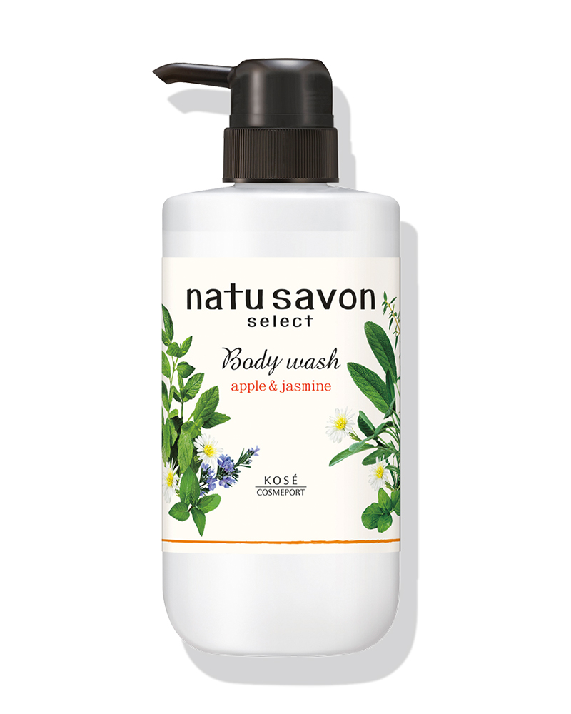 Sữa Tắm Tạo Bọt Làm Mềm Mịn Softymo Natu Savon Kosé Hương Hoa Nhài Và Táo (Chai 500Ml)