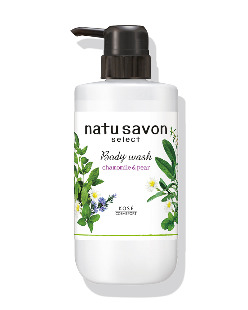 Sữa Tắm Tạo Bọt Mềm Mịn Softymo Natu Savon Kosé Hương Hoa Cúc Và Lê (Chai 500Ml)