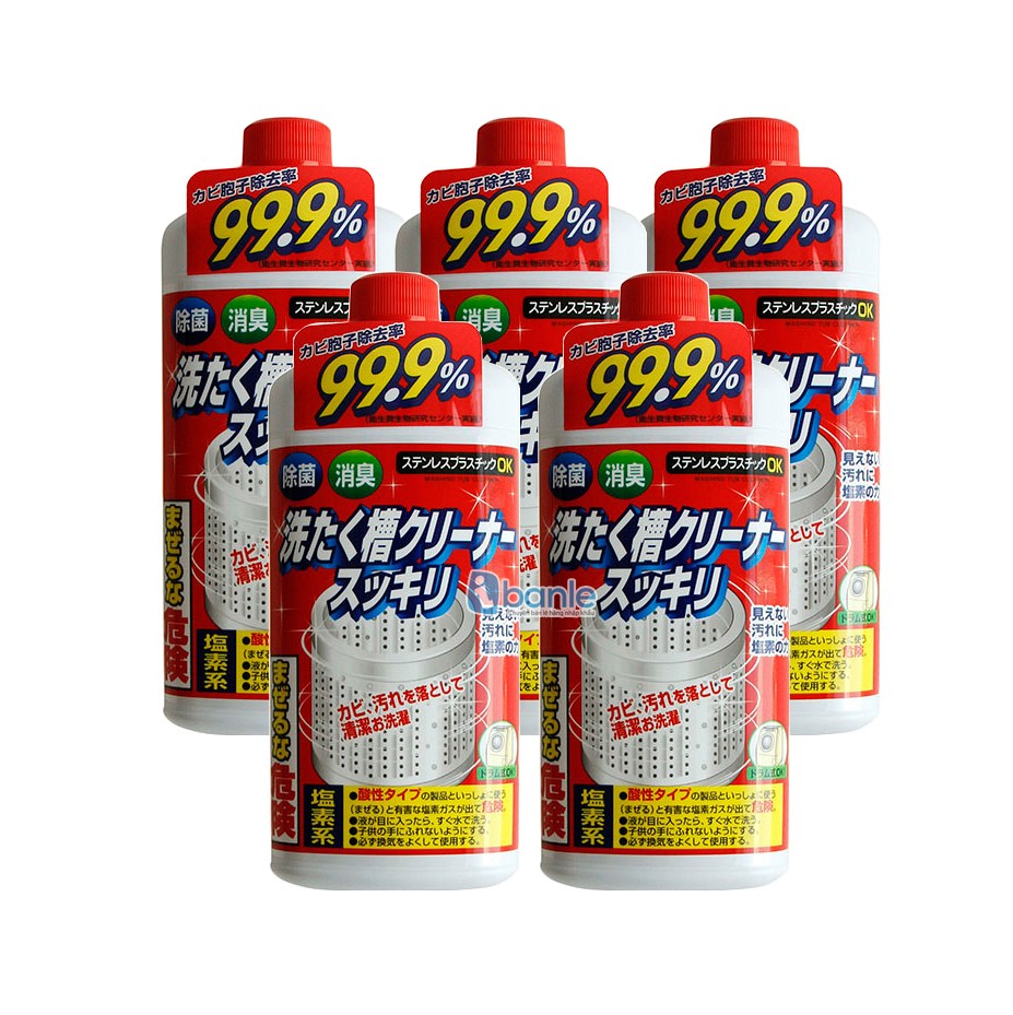Tẩy lồng máy giặt Rocket 550g_nội địa nhật