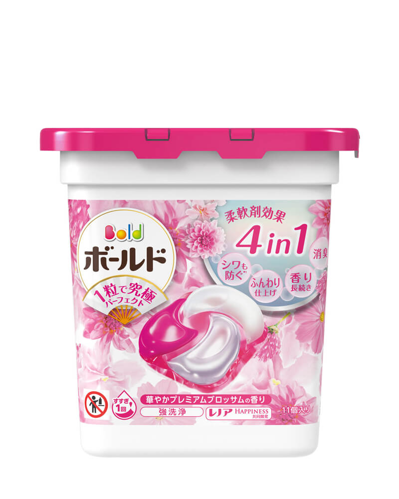 Viên Giặt Xả Bold Gel Ball 4D P&G Hương Hoa Ngọt Ngào Hộp 11 Viên