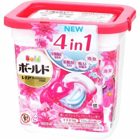 Viên Giặt Xả Bold Gel Ball 4D P&G Hương Hoa Ngọt Ngào Hộp 11 Viên