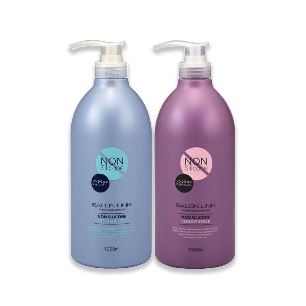 Dầu Xả Siêu Dưỡng, Phục Hồi, Không Chứa Silicone_Salon Link_Nội Địa Nhật(Chai 1000Ml)