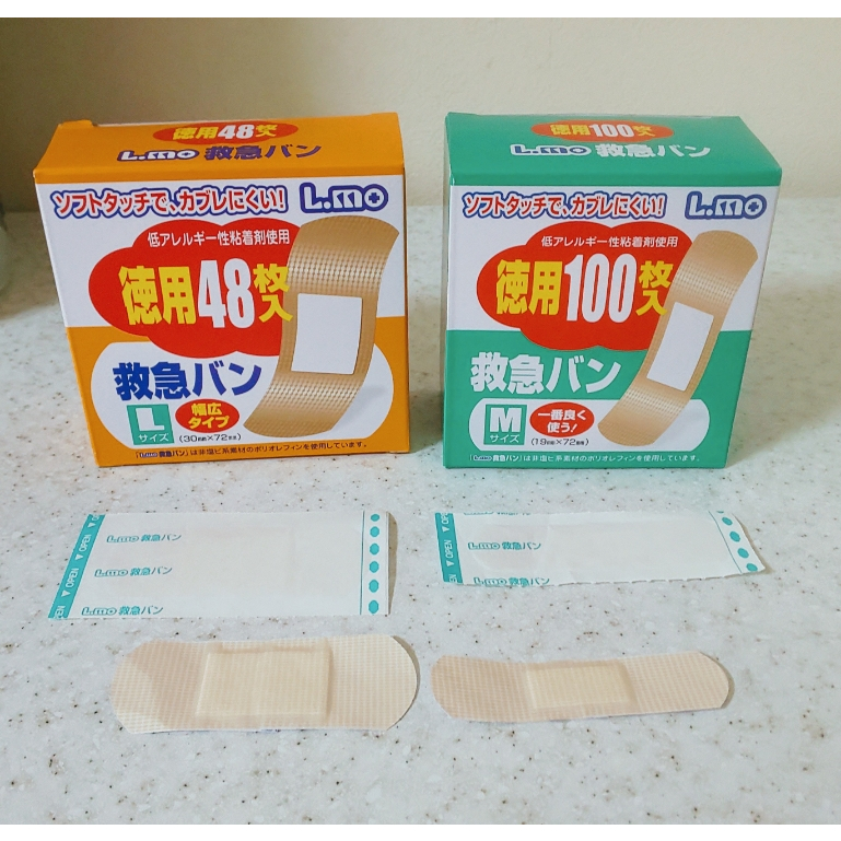 Băng keo cá nhân màu cam size L 48 miếng