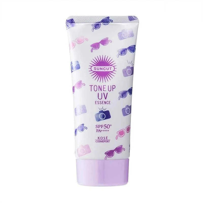 Kem Chống Nắng Nâng Tone Kose Suncut Nhật Bản Bảo Vệ Da Khỏi Tia UV, Bụi Mịn SPF50+ PA++++ 80G