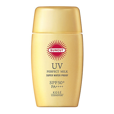 Chống Nắng Dạng Sữa Kose Suncut UV Milk Super Water Proof SPF 50+/PA++++ 60g