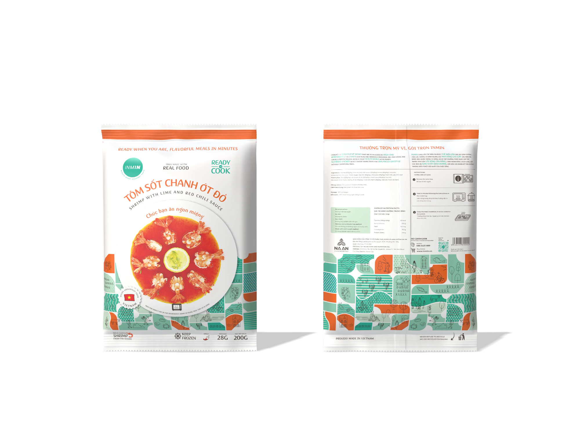 Inmin - Tôm sốt Chanh ớt đỏ 200g