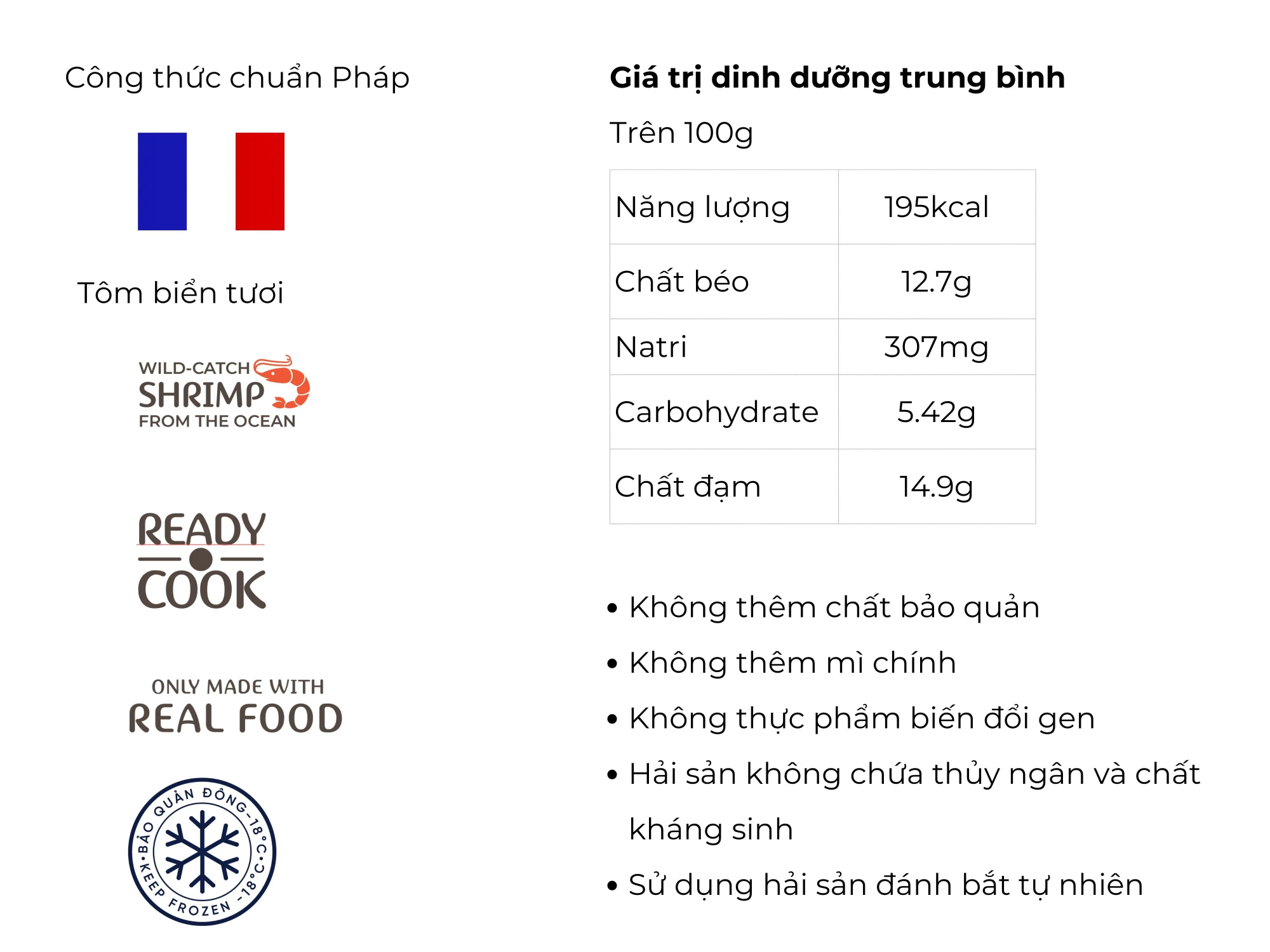Inmin - Tôm sốt Phô mai 220g