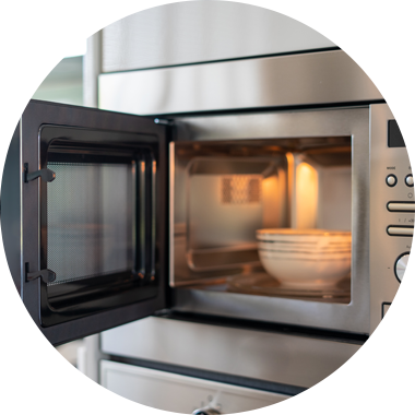 Làm nóng sản phẩm trong vài phút