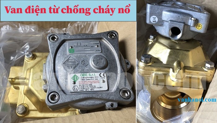 Van điện từ chống cháy nổ