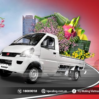 Xe Tải Wuling 1050Kg Thùng Lửng TQ N300P