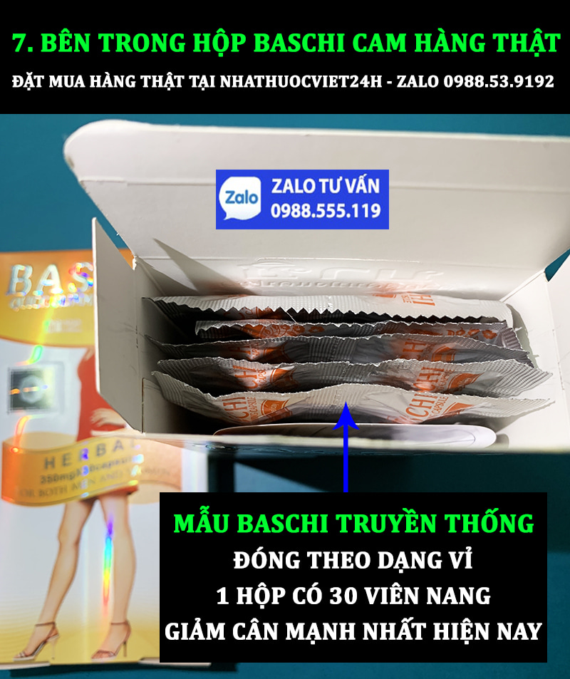 NƠI MUA THUỐC GIẢM CÂN BASCHI CAM HÀNG THẬT TẠI VIỆT NAM