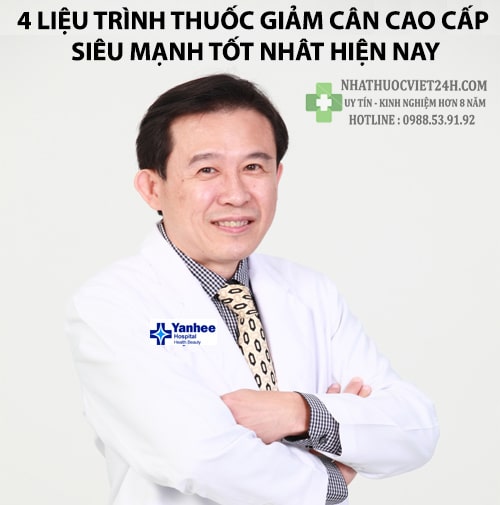 4 LIỆU TRÌNH THUỐC GIẢM CÂN CAO CẤP SIÊU MẠNH