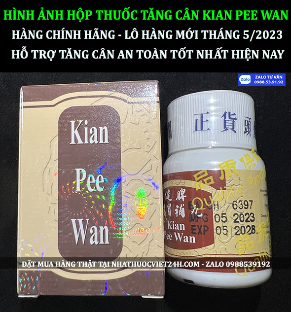 2 LOẠI THUỐC BỔ TĂNG CÂN TỐT NHẤT HIỆN NAY