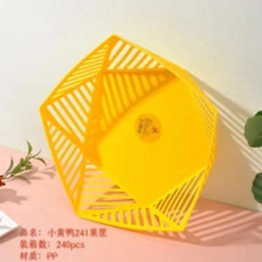 giỏ hoa quả con vịt vàng nhỏ