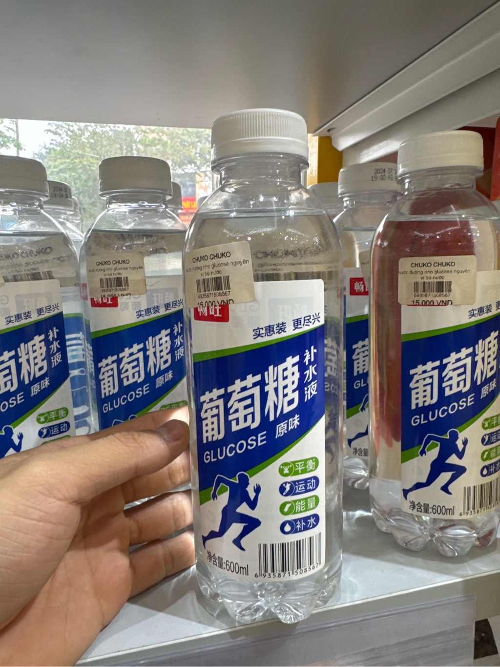 Nước đường nho glucose nguyên vị bù nước
