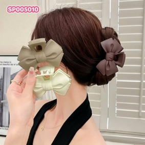 Kẹp Tóc Hình Nơ Bằng Nhựa Acrylic Sang Trọng