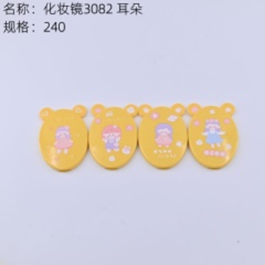gương trang điểm kèm lược