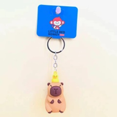 Móc treo lớn hình búp bê vải.