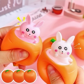 Squishy Thỏ Cà Rốt Vui Nhộn