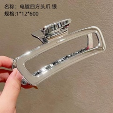 kẹp vuốt hình vuông mạ điện bạc