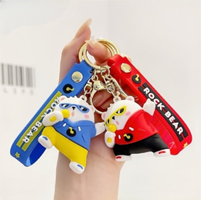 Móc Khoá Gấu Ca Hát Cool Ngầu