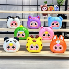 Squishy Công Chúa Má Đào Cosplay Động Vật Ngộ Nghĩnh