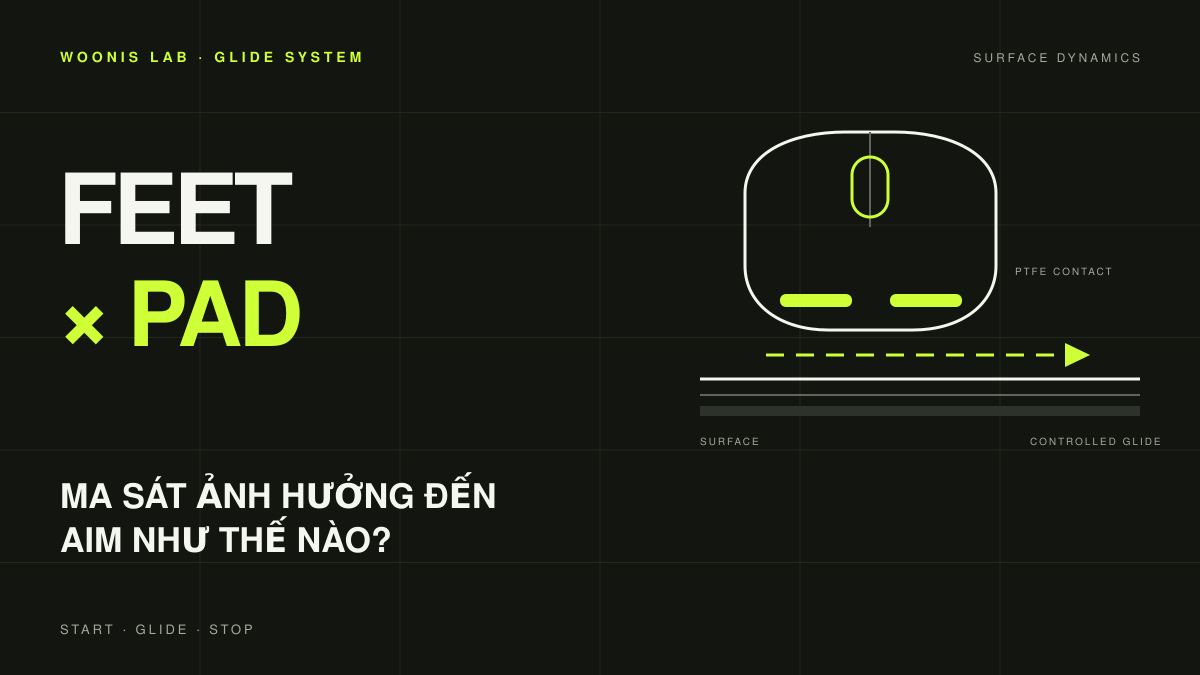 Mouse Feet Và Mouse Pad Ảnh Hưởng Đến Aim Như Thế Nào?