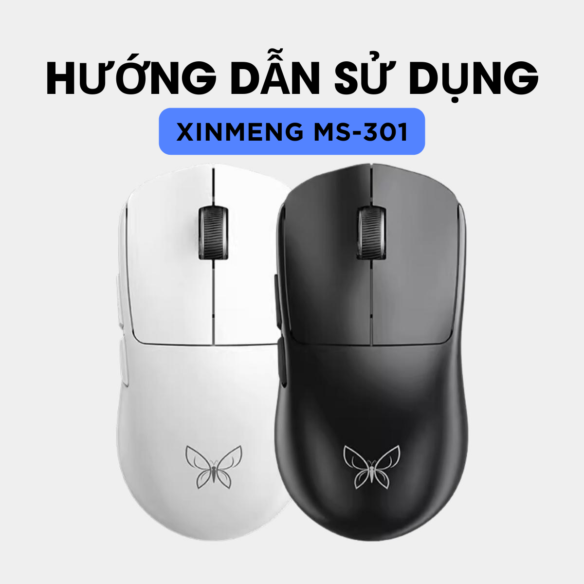 Hướng dẫn sử dụng chuột không dây XINMENG MS301