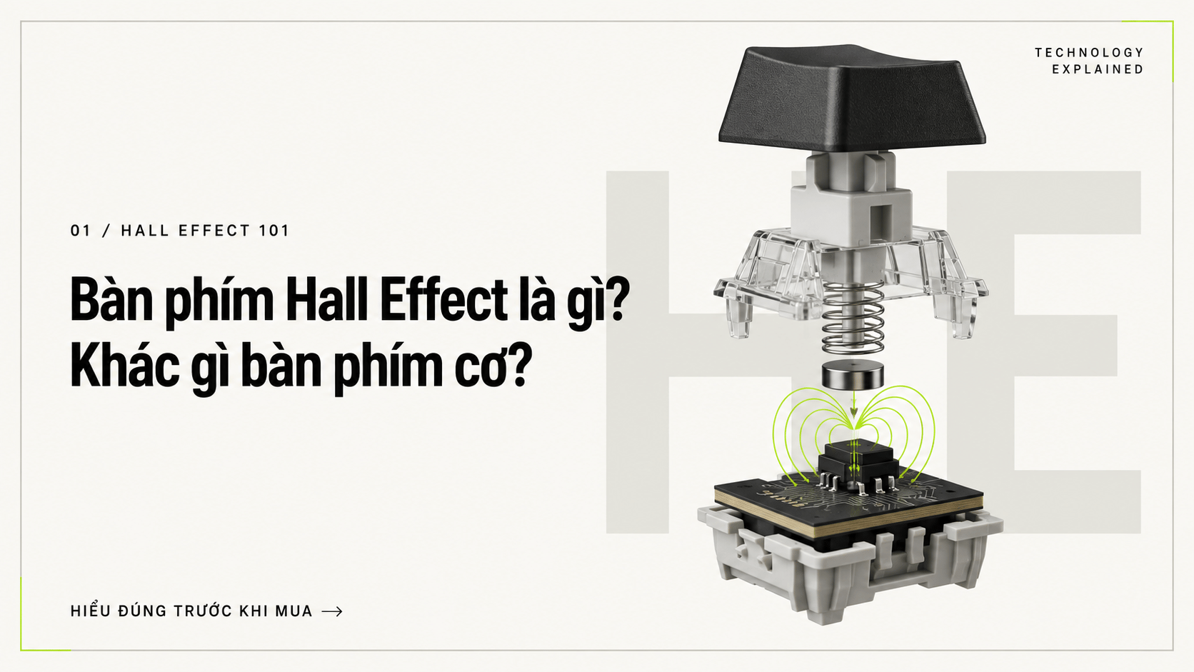 Bàn Phím Hall Effect Là Gì? Khác Gì Bàn Phím Cơ?