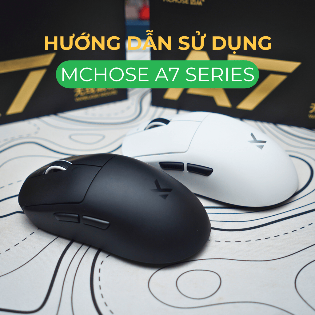 Hướng Dẫn Sử Dụng Chuột Gaming Không Dây VXE MAD R / R + / R Major / R ...