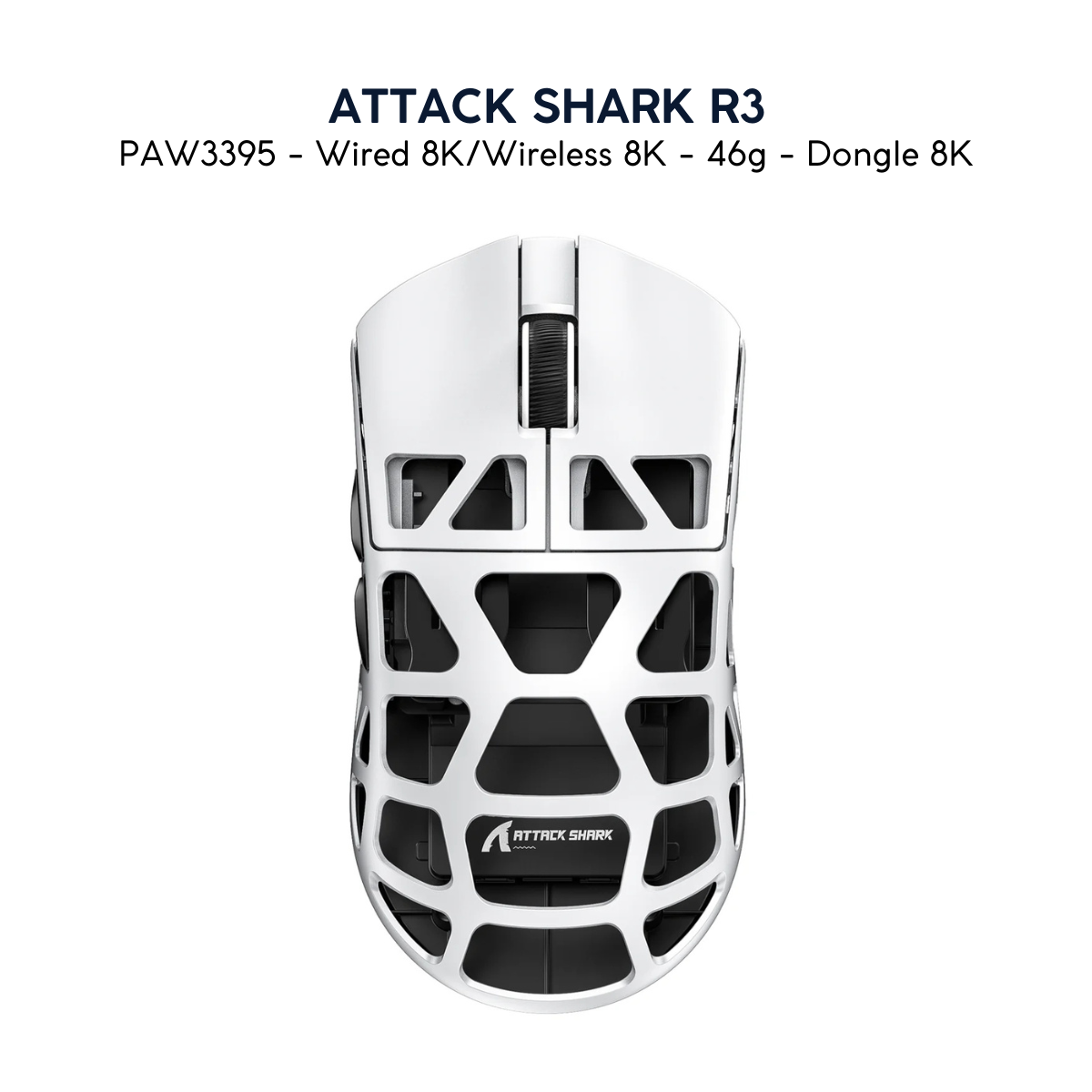 Chuột Gaming Không Dây ATTACK SHARK R3 8K