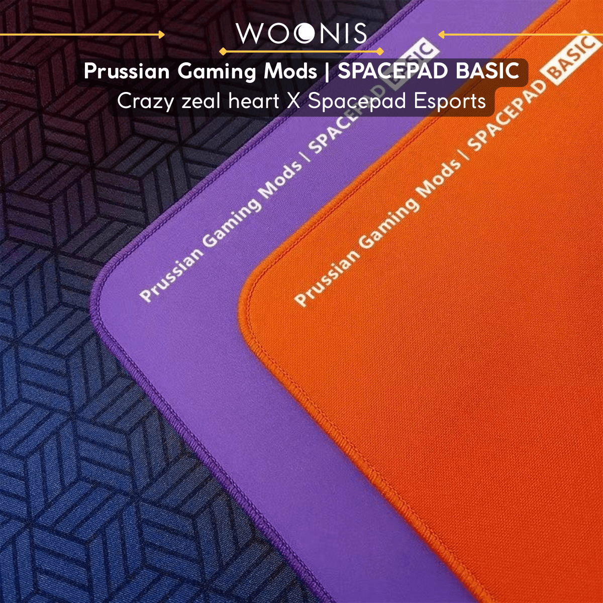 LÓT CHUỘT GAMING SPACE PAD PHIÊN BẢN CAO CẤP ĐẾ PORON - SCR | PAD CHUỘT CHƠI GAME | SERIES MOUSE PAD