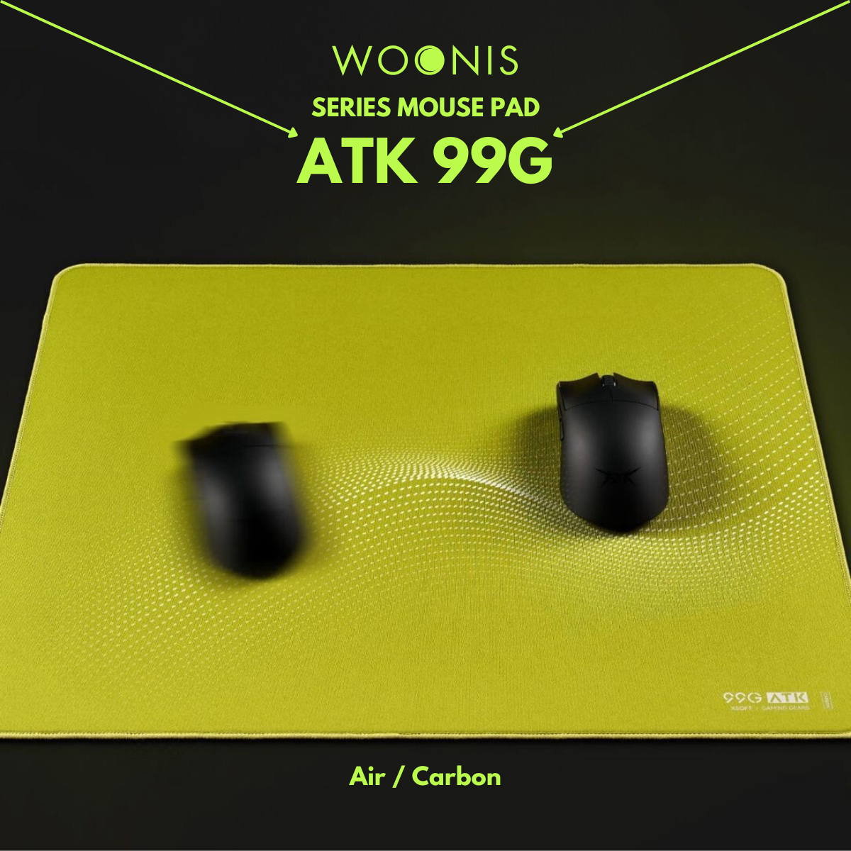 LÓT CHUỘT GAMING ATK 99G | PAD CHUỘT CHƠI GAME | SERIES MOUSE PAD