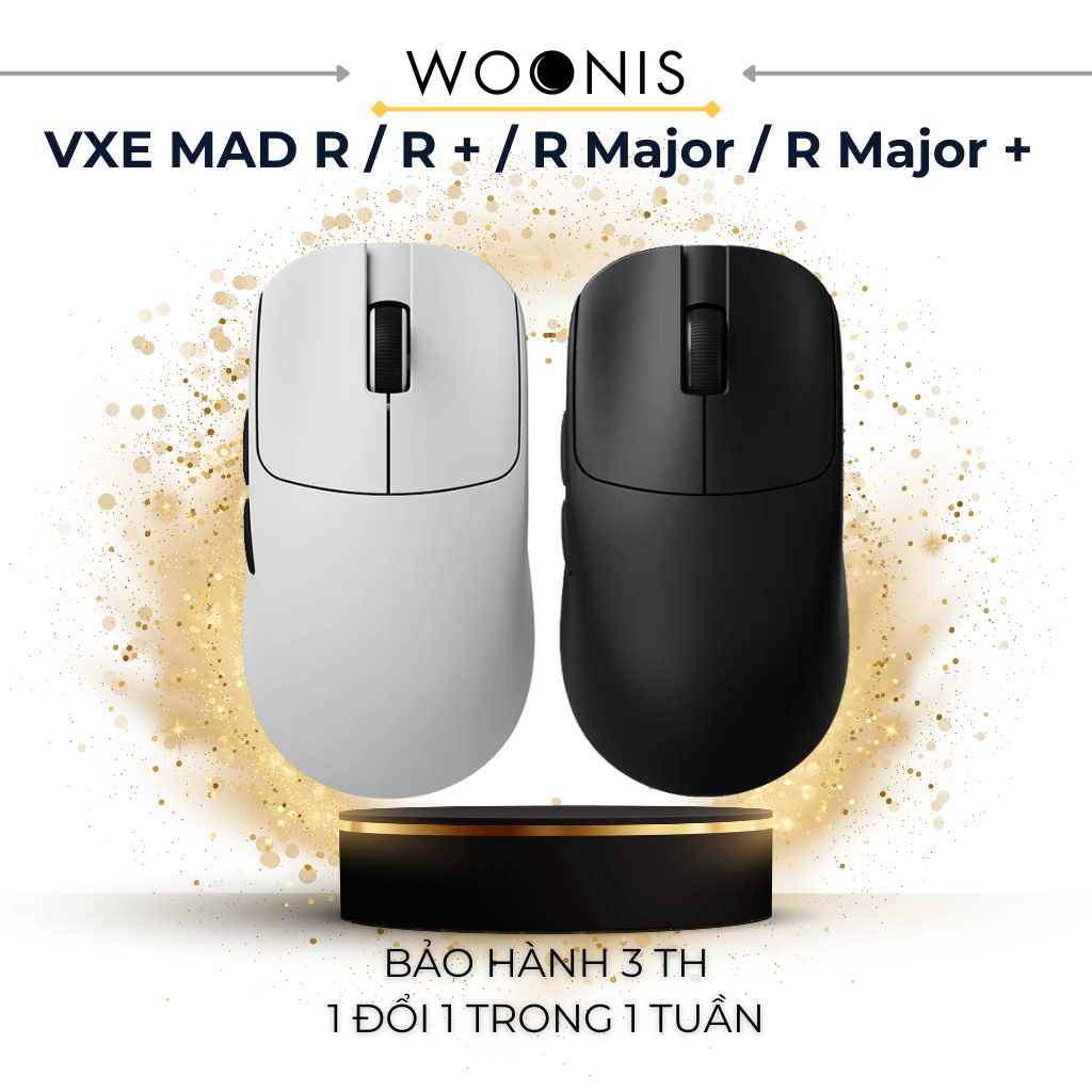 Chuột Gaming Không Dây VXE MAD R / R + / R Major / R Major +