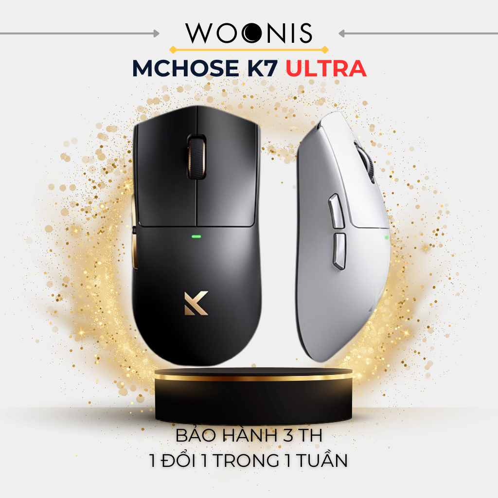 Chuột Gaming Không Dây MCHOSE K7 ULTRA LIMITED EDITION