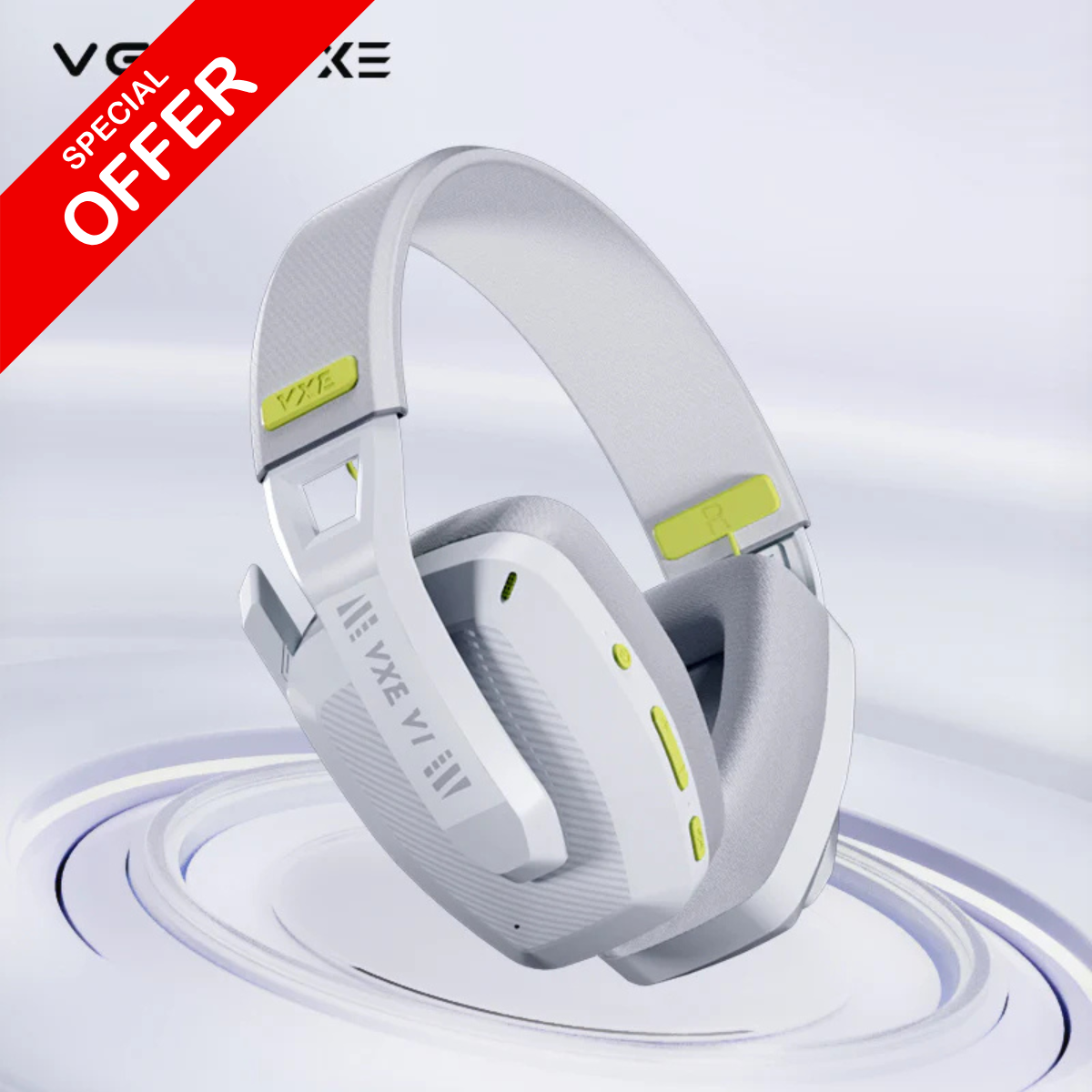 Tai nghe không dây gaming VGN VXE Siren V1 – 3 chế độ kết nối, pin 98 giờ, độ trễ thấp 15ms