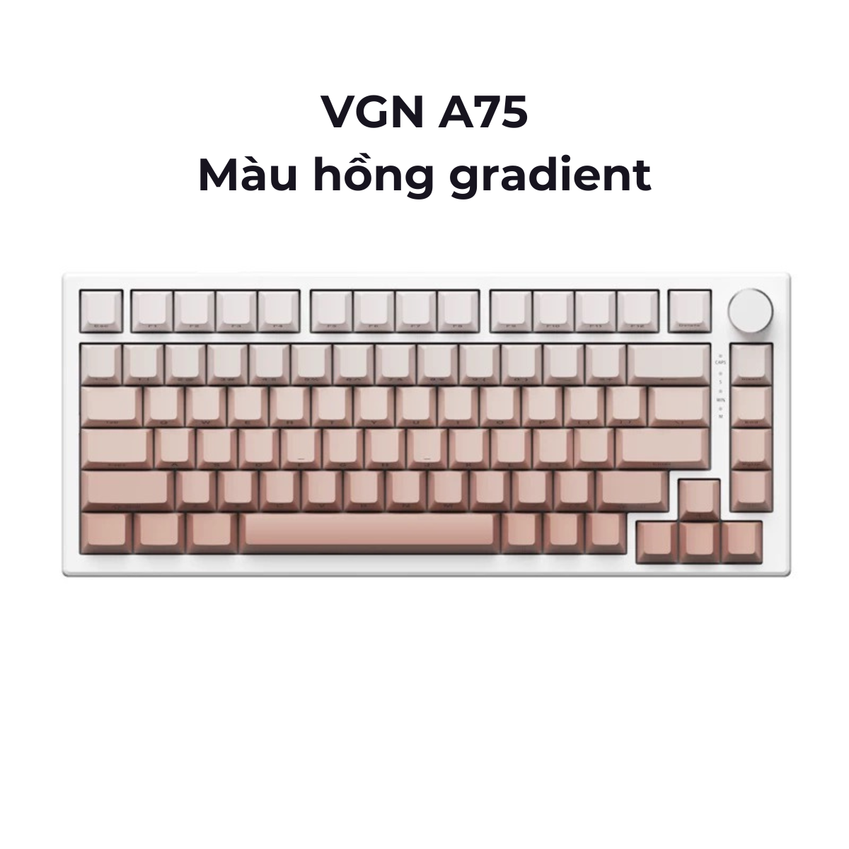 BÀN PHÍM CƠ GAMING HE VGN A75 HE | Rapid Trigger | 1000hz | RT 0.1mm