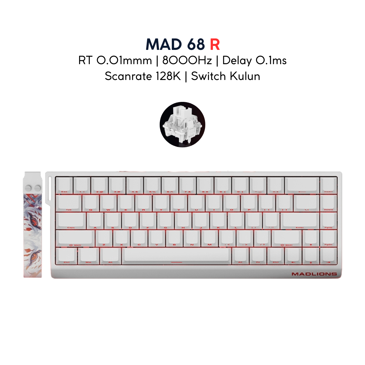 BÀN PHÍM CƠ GAMING HE MAD60 | MAD68 HE | Rapid Trigger | 1000hz | 8000hz